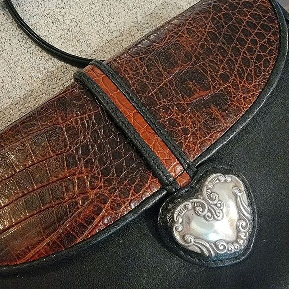 #Vintage #Genuine One World #Brighton Crossbody Purse Bag - Picture 7 of 15